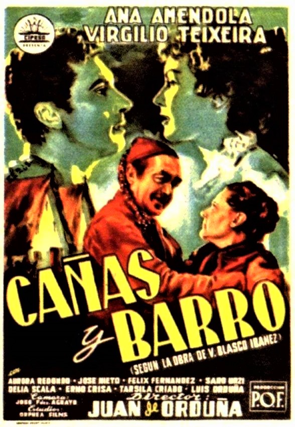 Cañas y barro film cartel